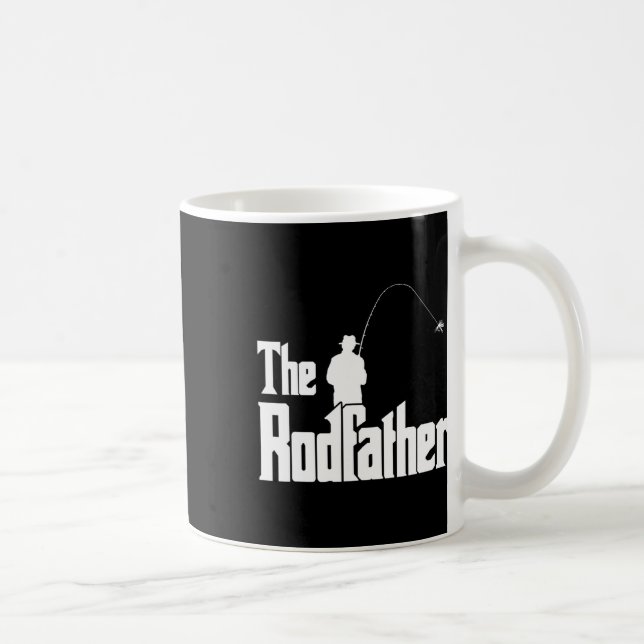 Taza De Café El Padre Rodfather Funny Fisherman T Shirt Sea (Derecha)