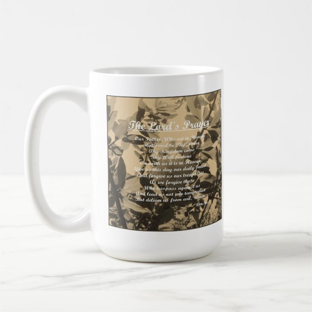 Taza De Café El Padrenuestro (Izquierda)