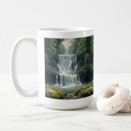 Taza De Café El paisaje de las cataratas