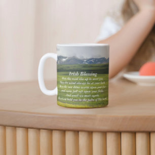Taza De Café El paisaje irlandés del Valle Verde