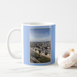 Taza De Café El paisaje urbano de primavera (Namur), Bélgica