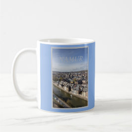 Taza De Café El paisaje urbano de primavera (Namur), Bélgica