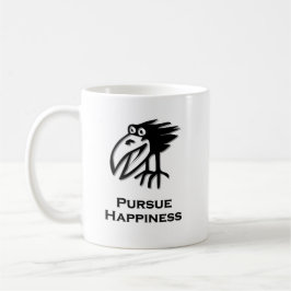 Taza De Café El pájaro busca la felicidad