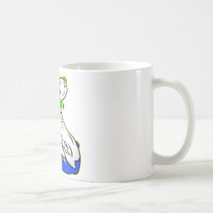 Taza De Café El pájaro de la obstrucción de la rana da nunca
