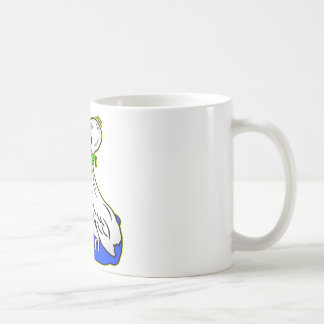 Taza De Café El pájaro de la obstrucción de la rana da nunca