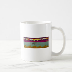 Taza De Café El pájaro en el río Támesis 2008