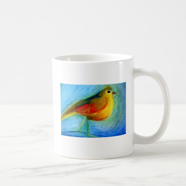 Taza De Café El pájaro que desea 2012 (Derecha)