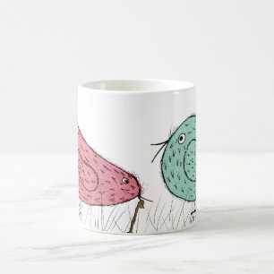 Taza De Café el pájaro temprano .....