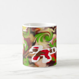 Taza De Café El panda rojo es genial