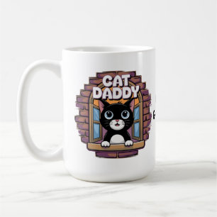 Taza De Café El papá de los gatos Extraordinario El mejor papá 