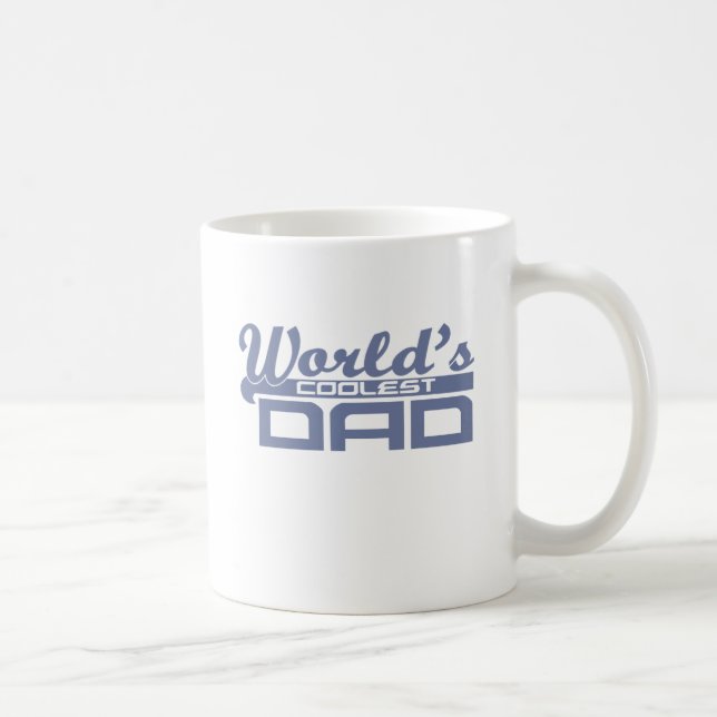 Taza De Café El papá más frío del mundo (Derecha)
