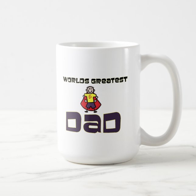 Taza De Café El papá más grande de los mundos (Derecha)