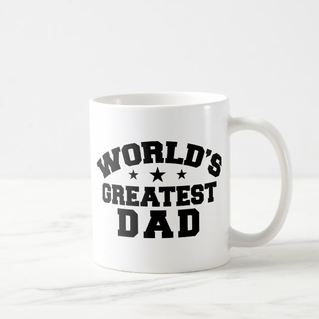 Taza De Café El papá más grande del mundo (Derecha)