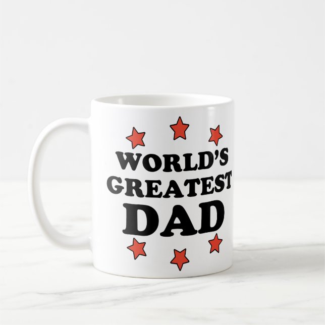 Taza De Café El papá más grande del mundo (Izquierda)