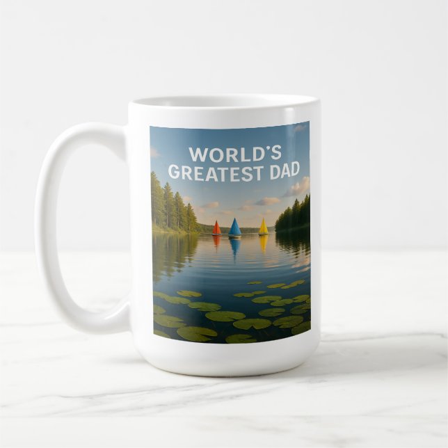 Taza De Café El papá más grande del mundo - Edición de la Seren (Izquierda)