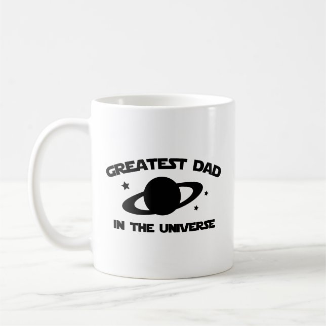 Taza De Café El Papá Más Grande Del Universo Café Mug (Izquierda)