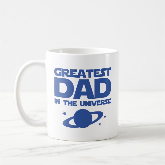Taza De Café El Papá Más Grande Del Universo Café Mug (Izquierda)