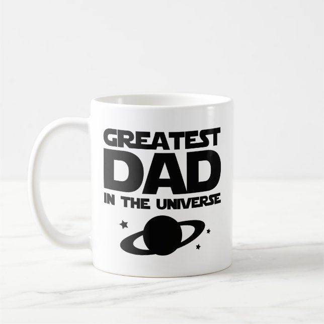 Taza De Café El Papá Más Grande Del Universo Café Mug (Izquierda)
