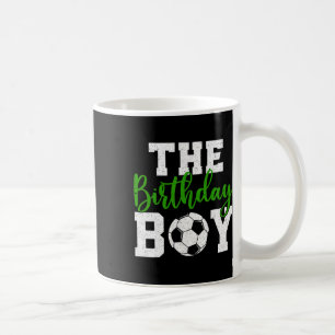 Taza De Café El partido de fútbol de cumpleaños del niño que cu