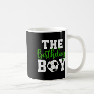 Taza De Café El partido de fútbol de cumpleaños del niño que cu