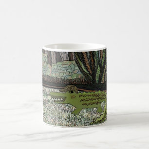 Taza De Café El paseo del cocodrilo