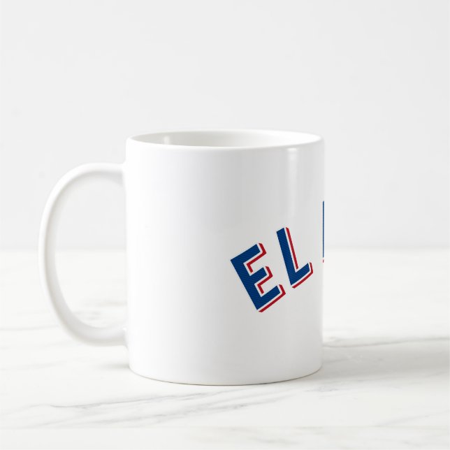 Taza De Café El Paso, Texas Vintage Arch (Izquierda)