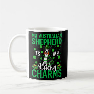 Taza De Café El Pastor Australiano Es Mi Afortunado Encanto De 