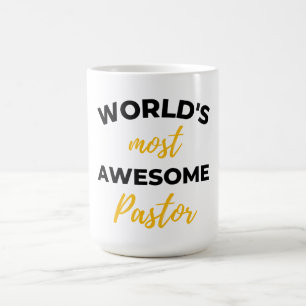 Taza De Café El pastor más asombroso del mundo, bl