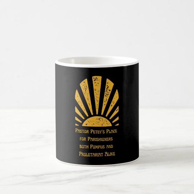 Taza De Café El pastoral del sol de Petey (Centro)