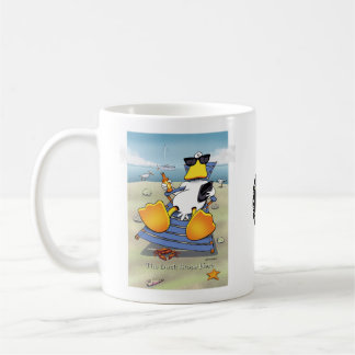 Taza De Café El pato para aquí