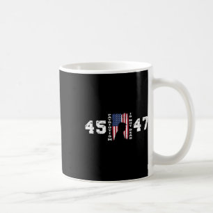Taza De Café El patriotismo pro Trump 45 47 no está muerto Fla