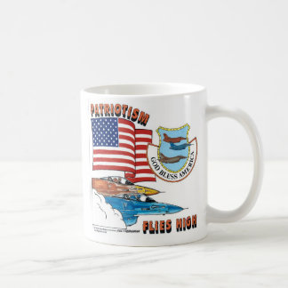 Taza De Café El patriotismo vuela arriba
