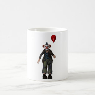 Taza De Café El payaso y su globo aerostático