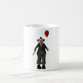 Taza De Café El payaso y su globo aerostático