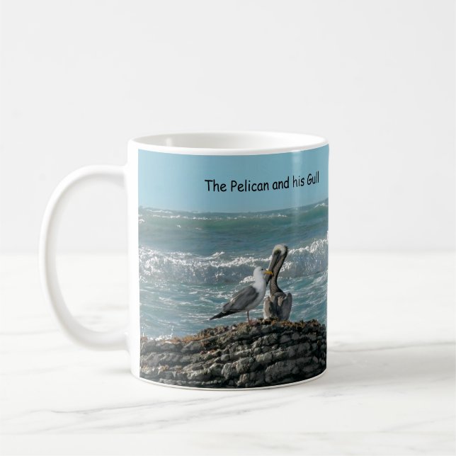 Taza De Café El Pelican y su Gull (Izquierda)