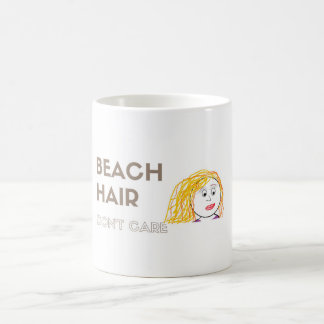 Taza De Café El pelo de la playa, no cuida