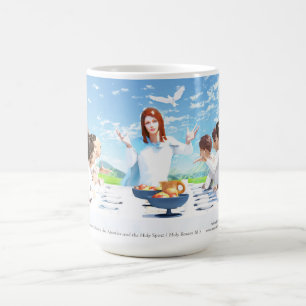 Taza De Café El Pentecostés - María, Apóstoles y el Espíritu Sa