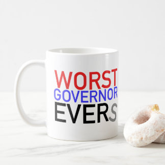 Taza De Café El peor gobernador Evers Mug
