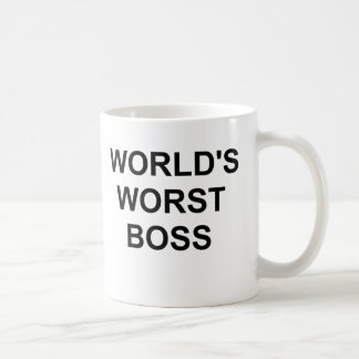Taza De Café El peor jefe del mundo