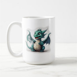 Taza De Café El Pequeño Dragón Mágico