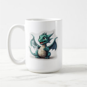 Taza De Café El Pequeño Dragón Mágico