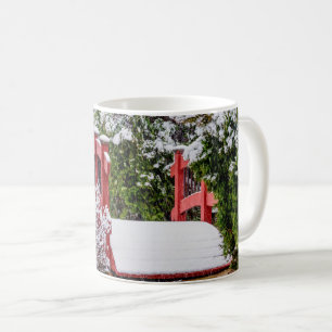 Taza De Café El pequeño puente rojo