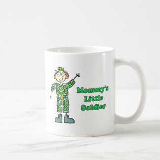 Taza De Café El pequeño soldado de la mamá