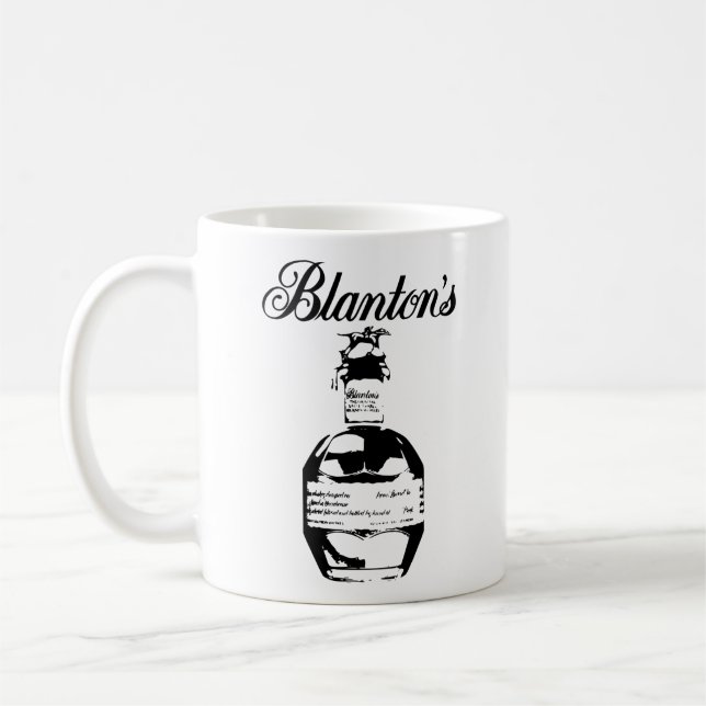 Taza De Café El Pequeño Whiskey Bourbon De Blanton (Izquierda)