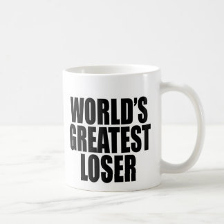 Taza De Café El perdedor más grande del mundo