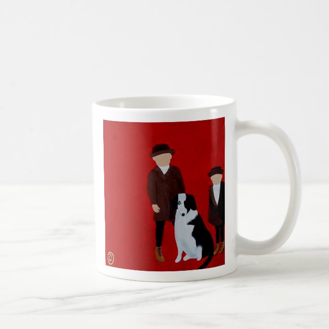 Taza De Café El perrito no le dañará (Derecha)