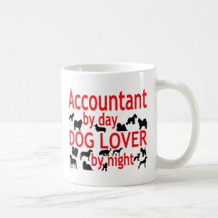 Taza De Café El perro contable Lover