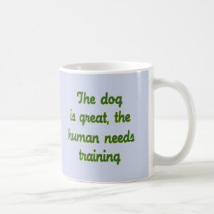 Taza De Café El perro es grande