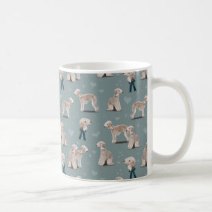 Taza De Café El Perro Terrier de Bedlington