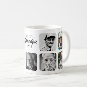 Taza De Café El personalizado añade al mejor abuelo de la foto